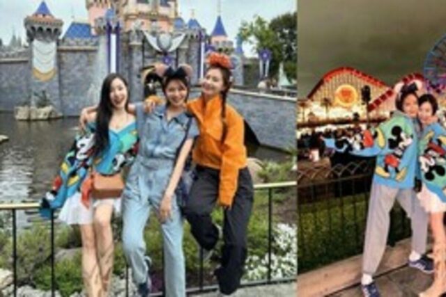 이렇게 입으면 더 즐겁지! 스타들의 테마파크룩 스타일링