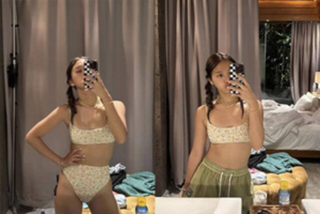 휴양지 룩으로 참고할 만한 ‘지락실’ 미미 패션