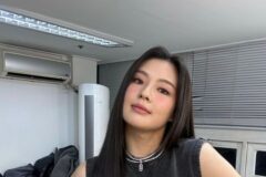 이선빈 개미허리 뽐내준 펜디 크롭탑 가격은?