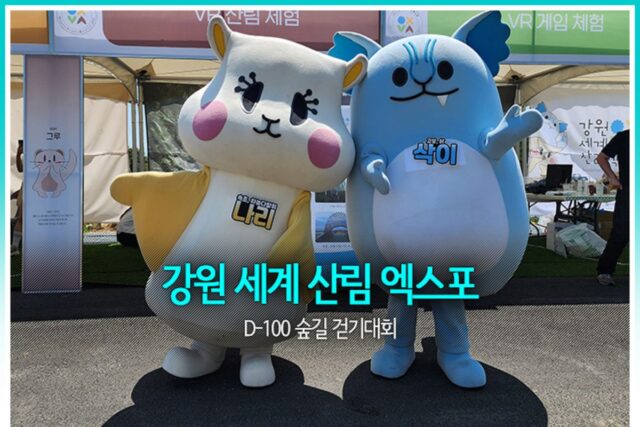 2023 강원 세계 산림 엑스포 D-100 숲길 걷기대회