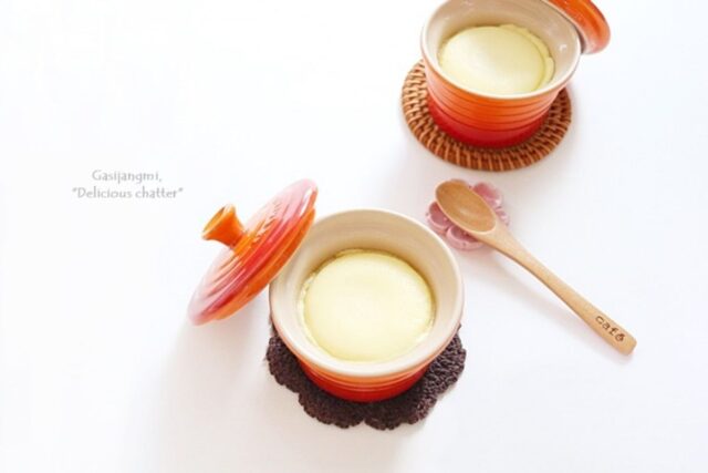 계란찜 레시피 어간장 중탕계란찜 쉬운 계란요리 쌈채소겉절이