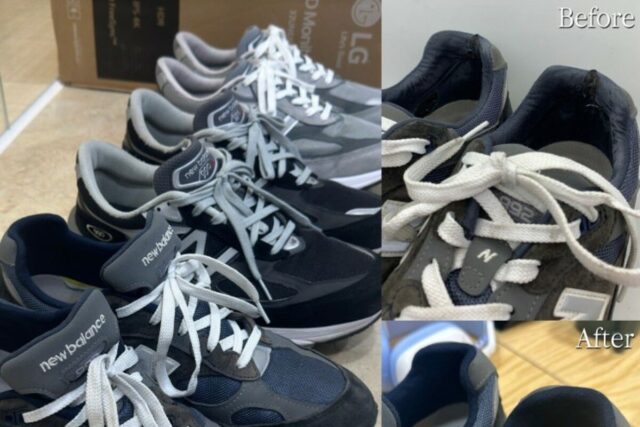 명품신발 세탁, 수선 디오페에서 뉴발992 990 고친 후기