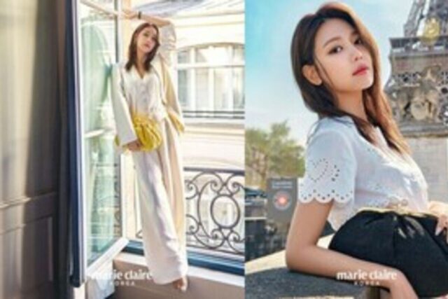 수영이 선택한 파리 여행 필수 백, 위크엔드 막스마라의 ‘파스티치노 백’