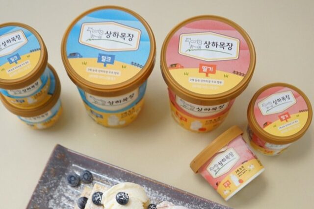 상하목장 아이스크림 레시피 밀푀유 만들기