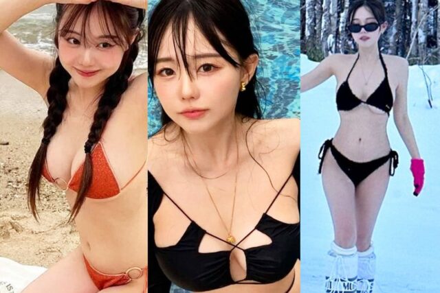 ‘비키니 중독 아냐?’ 이번엔 설원 위에서 노출 선보인 ‘애둘맘’ CEO
