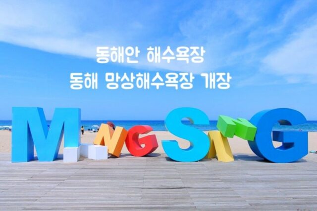 동해안 해수욕장 동해 망상해수욕장 개장 전국 남녀 비치발리볼 대회