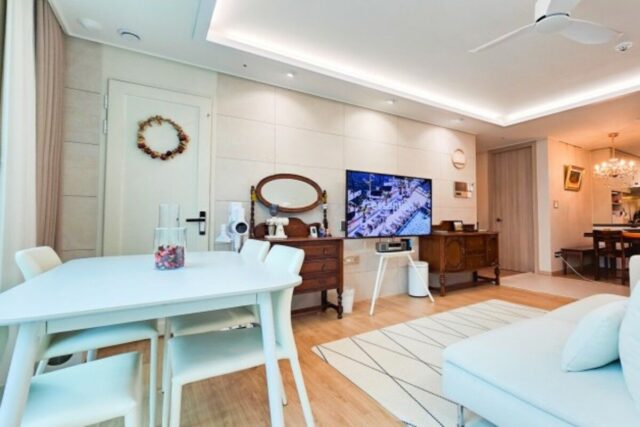 아파트 거실 테이블 인테리어 가성비 양면 세라믹 식탁 후기