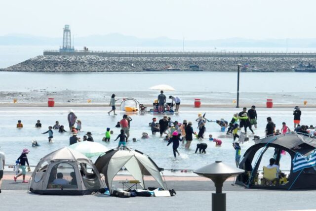 홍성 여행 가볼만한곳 남당항 해양공원, 속동 전망대