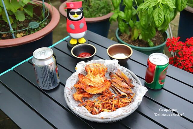 더운 여름 시원한 맥주안주 혼술안주 캠핑간식 명태알포 아귀구이채 ⓦ 별빛장터