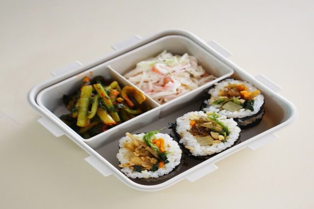 간단하게 준비하는 랠리 귀리곤약김밥 맛있어요!