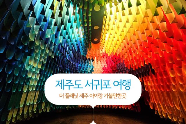 제주도 서귀포 여행 더 플래닛 제주도 실내 관광지