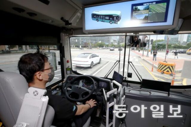 버스도 자율주행 시대… 시범 운행