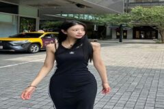 미주 여행룩 아디다스 원피스 스포티해!