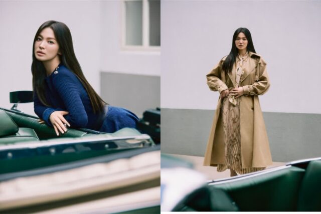 송혜교, 미샤 ‘2023 PRE-FALL 캠페인’ 가을 스타일링 선봬