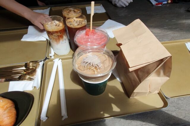 평창빵집 봉평 트리고간다면, 메밀아이스크림라떼 꼭 드세요!