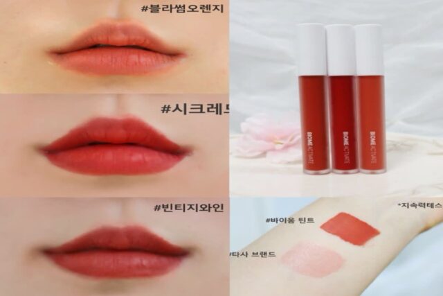 바이옴 에버래스팅 립무스 비건 안지워지는 틴트 추천 휴가철 물놀이 굿