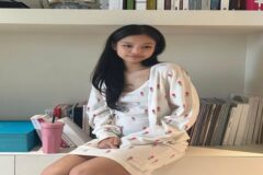 블랙핑크 제니 인스타 가디건 원피스 사복패션 데일리룩