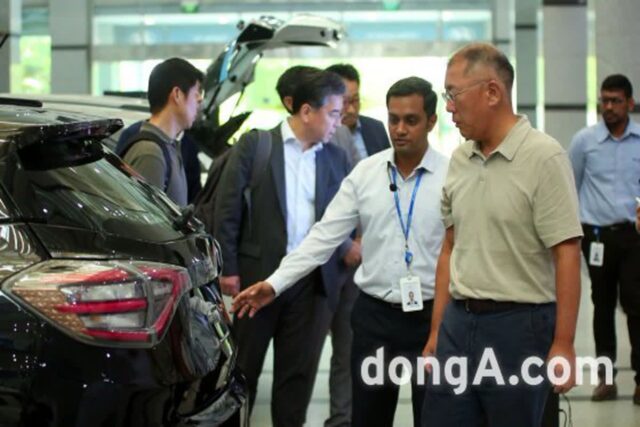 정의선 현대차그룹 회장, 인도 중장기 모빌리티 전략 점검