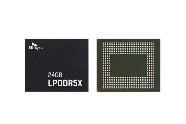 SK하이닉스, 세계 최고 용량 LPDDR5X D램 양산