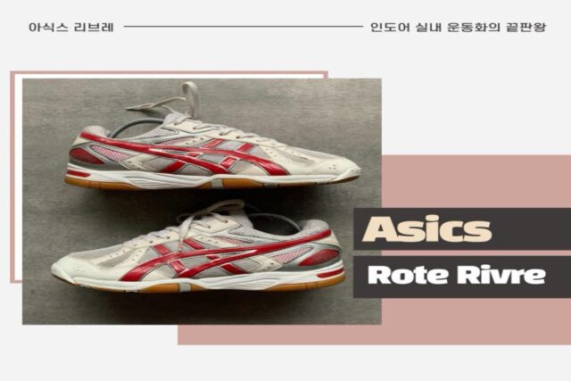 아식스 로테리브레 실내운동에 적합한 신발