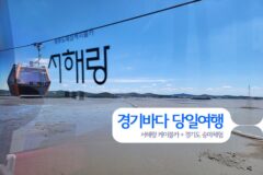 경기바다 당일여행 서해랑 케이블카 + 경기도 승마체험 그리고 제부도 여행