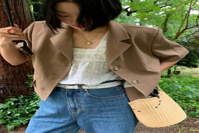 반팔 크롭 자켓 여름코디 위시리스트 (프론트로우, 앳코너, 엔오르, 온앤온, 루에브르)