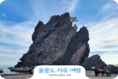 울릉도 자유여행 거북바위 울릉도 관광