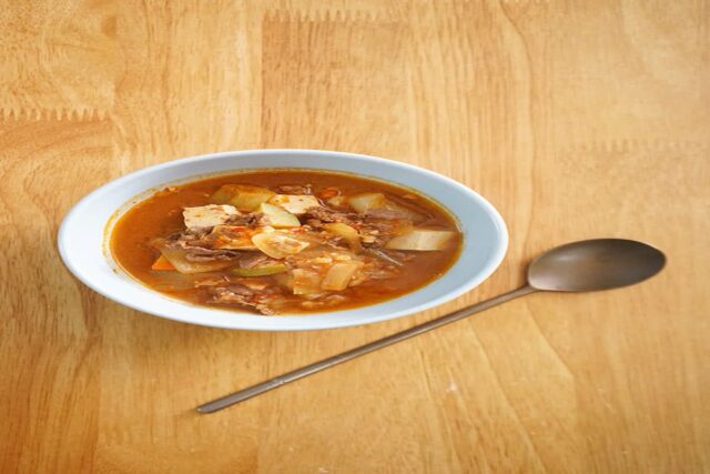 된장찌개재료 간단한 소고기 된장찌개 맛있게 끓이는법