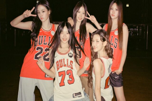 뉴진스, Y2K 스타일로 90년대 NBA 최강팀 계정 장식