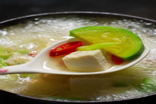 애호박 찌개 만드는법, 새우젓 두부 찌개 만들기
