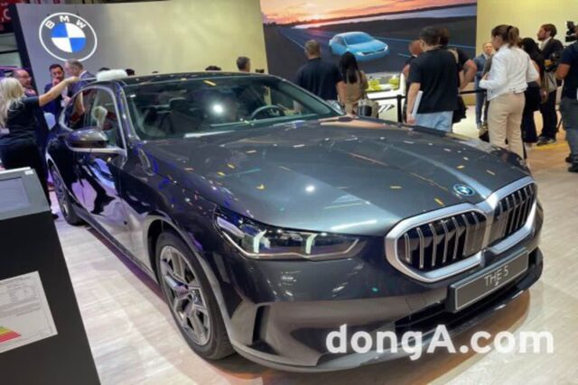 [iaa]BMW·메르세데스 하이브리드 맞대결… 5시리즈 성능·크기↑