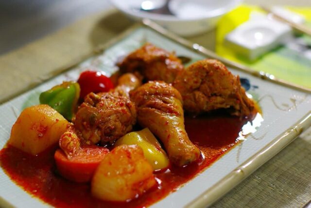 닭찜 레시피, 매운 찜닭 만드는법