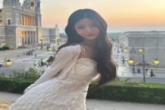 아이브 장원영 STU 원피스 러블리해!