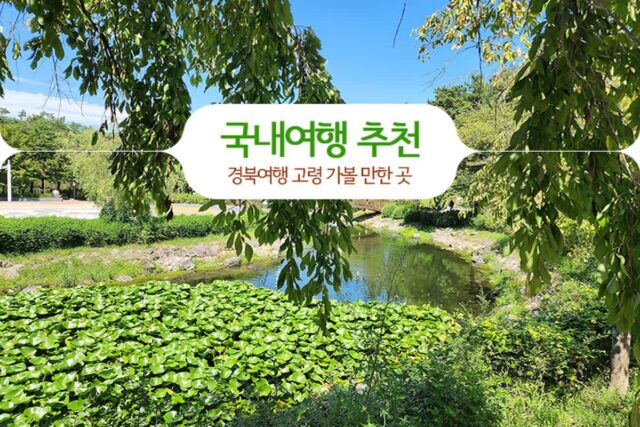 경북여행 고령 가볼 만한 곳 국내여행  추천