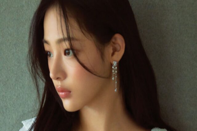 뉴진스 민지, ‘넘버 5’로 꾸안꾸 스타일에 포인트