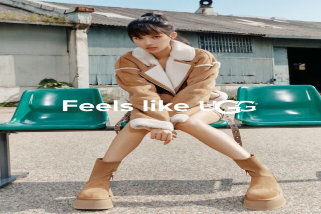 아이들 소연 X 어그 23FW 화보 털슬리퍼 가을부츠 가을 코디