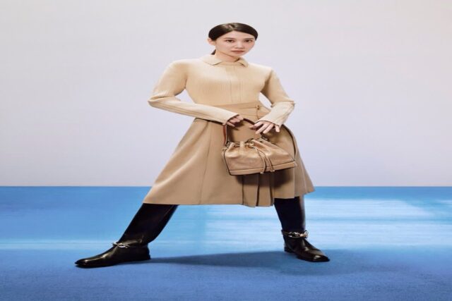 박은빈 X 토리버치 23FW 화보 올드머니룩 클래식룩 버킷백 숄더백