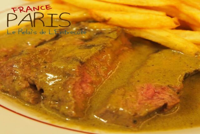 프랑스 파리 맛집 : 갈빗살 스테이크 Le Relais de L’Entrecote