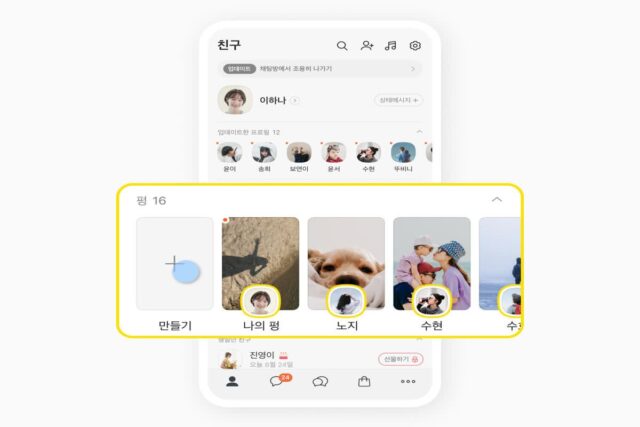 SNS 꿈꾸는 카카오톡, ‘요즘 세대’ 겨냥한 신기능 속속 도입