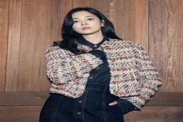 미샤 X 송혜교 23겨울화보 원피스 트위드자켓 블라우스 고급스러워!