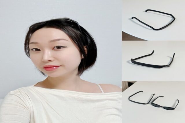 사각 머리띠 사각형 선글라스 머리띠 장단점 사용꿀팁