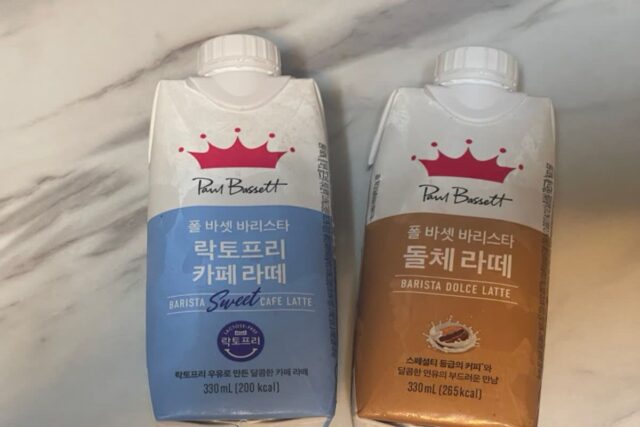 폴바셋 바리스타 락토프리 카페라떼&돌체라떼