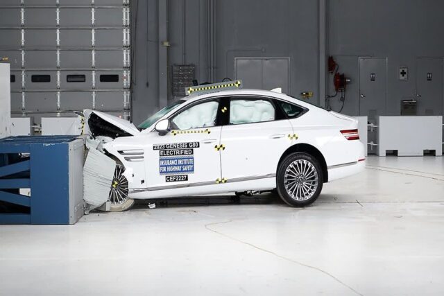 제네시스 G80·G80 전동화 모델, 미국 IIHS 충돌평가서 최고 안전 등급 선정