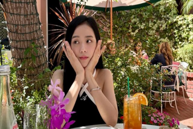 블랙핑크 지수, 상큼&러블리 리조트룩