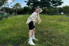 안소희 인스타 로에베 X 온 콜라보 스니커즈 가격은?