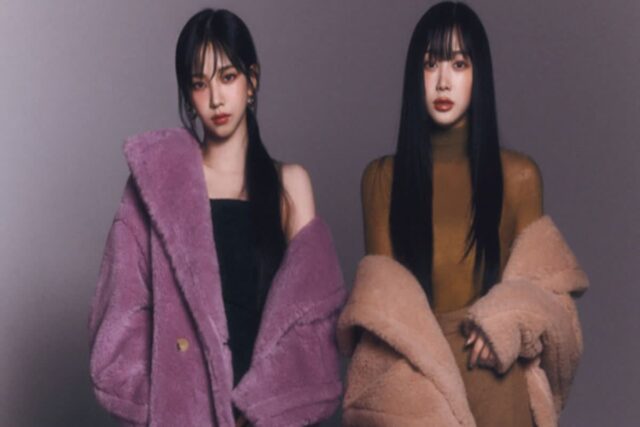 [★화보] 에스파 카리나, 지젤, 시선을 사로잡는 세련된 연말 파티룩
