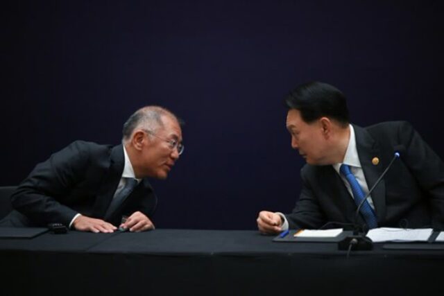 사우디 가는 정의선…현대차·기아 “2030년 중동 55만대 판매”