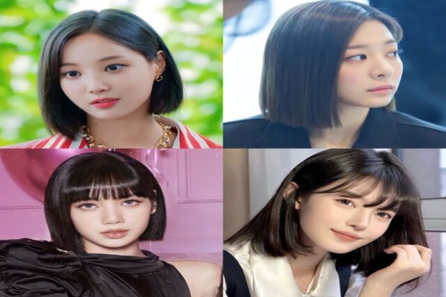 칼단발 중단발 태슬컷 어울리는 얼굴형 정확하게