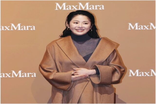 고현정 막스마라 행사장 루드밀라 카멜 코트 가격은?