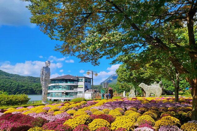 포천가볼만한곳 산정호수, 고모리 저수지 가을산책 즐기기